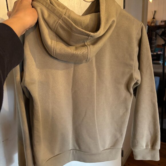 NEW Adidas Light Brown Sweatshirt with Black & White Logo - Size 10-12 - Picture 2 of 5